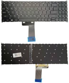 Laptop Keyboard ACER Aspire 3 A315-23 with Backlight, Black