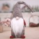 Standing Christmas Gnome Decoration, Grey and Red