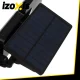 Izoxis 180 LED Solar Garden Light with Motion Sensor, IP65, Black