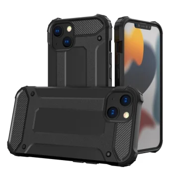Hibridinis dėklas iPhone 14 Plus Hybrid Armor, juodas