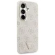 Guess 4G Triangle Logo MagSafe Case for Samsung Galaxy S26, Pink