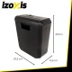 Izoxis 00026136 Document Shredder 10L, Black