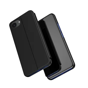 Clear View Flip Case for iPhone 16e / 17e - Black