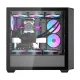 Darkflash DS900WD Computer Case with 4 Fans - Black