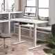 Ergo Office ER-433 Electric Height Adjustable Desk Frame (No Top), Grey