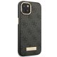 Guess 4G Logo Plate MagSafe Case for iPhone 14 Plus - Black