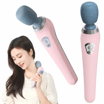 Electric Handheld Body Massager, Pink