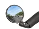 Bicycle Rearview Mirror, Handlebar Mount, Convex, 360°, Black