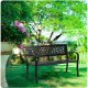 Garden Bench with Backrest Sofotel Clover 125x77x49 cm