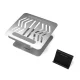 Wozinsky WRS-CPY84SS Aluminum Laptop and Tablet Stand, Silver