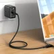 Acefast C7-03 USB-C to USB-C Cable with Display 100W 1.2m Black