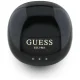Guess Glossy Effect Egg Shape Printed Classic Logo TWS headphones - black