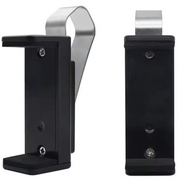 Universal Gate Remote Holder with Sun Visor Clip, Black