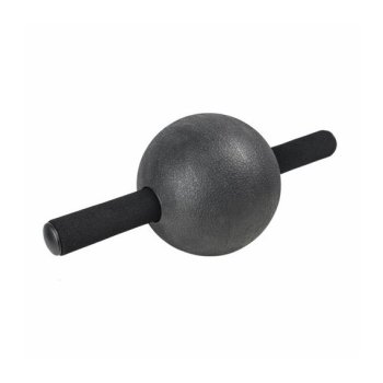 AB Wheeler Training Wheel + Massage Yoga Fitness Roller with Handle