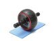 RX-H0031 AB Wheeler, Traning Gymnastic Wheel Roller, Exercise Machine with Knee Mat