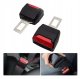 Locking car belt buckle, 2 pcs.