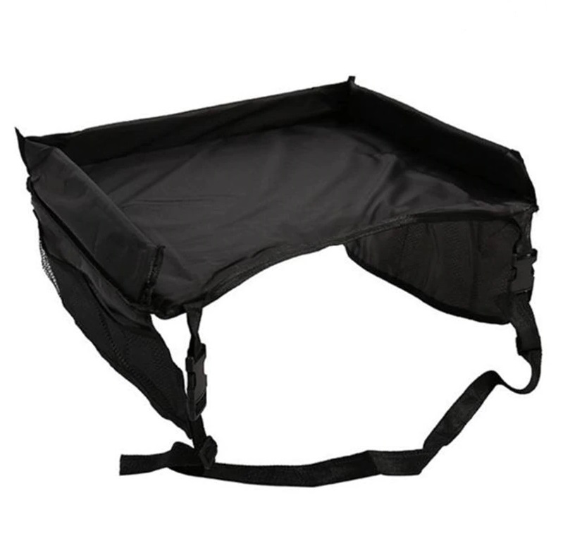 Kids Waterproof Car Seat Table, Black (6)