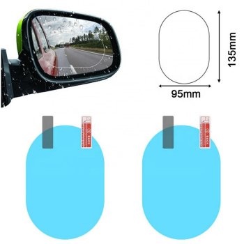 Anti-fog film for mirrors 2 pcs.