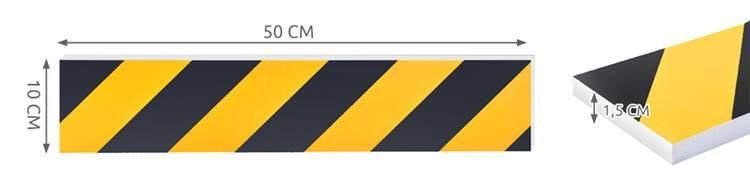 Garage Wall Protector Guard for Car Doors 50x10x1.5 cm (1)