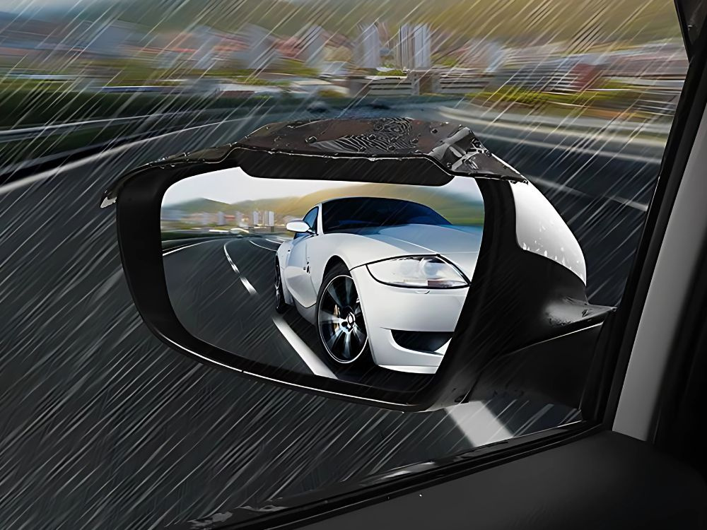 Universal Car Side Mirror Rain Guards Visors, 2 Pcs (0)