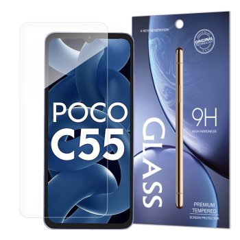Xiaomi Redmi 12C / Redmi 11A / Poco C55 Tempered Glass Screen Protector