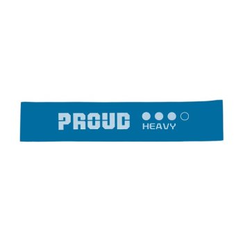 Proud Flexible Rubber Training Fitness Tape 0.95 mm, Blue