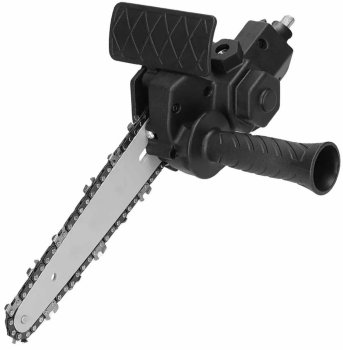 Electric Drill to Chainsaw Adapter Attachment