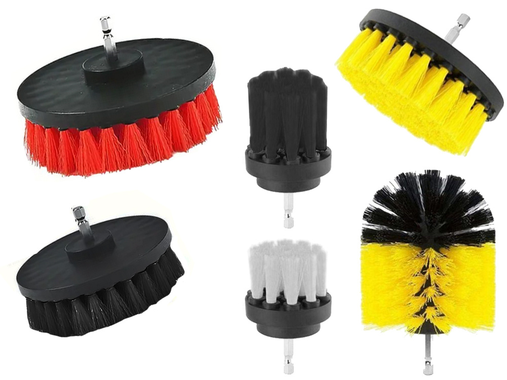 Set of Sponge Brush Nozzles for Polishing Cleaning, 23 pcs. (3)