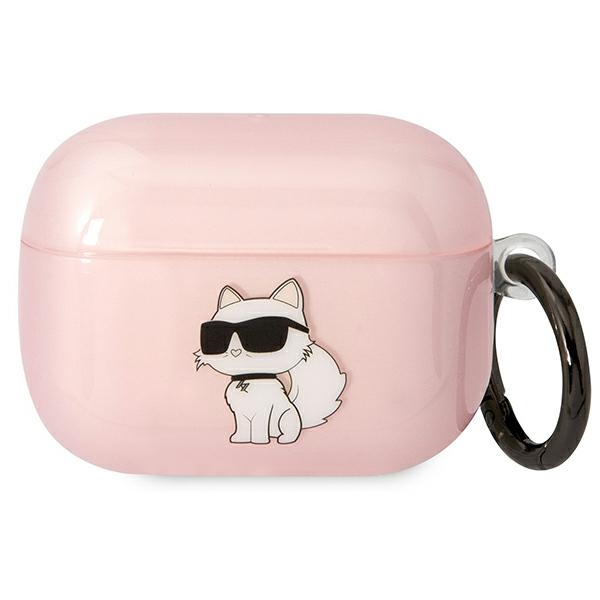 Karl Lagerfeld AirPods Pro Case Pink KLAPHNCHTCP