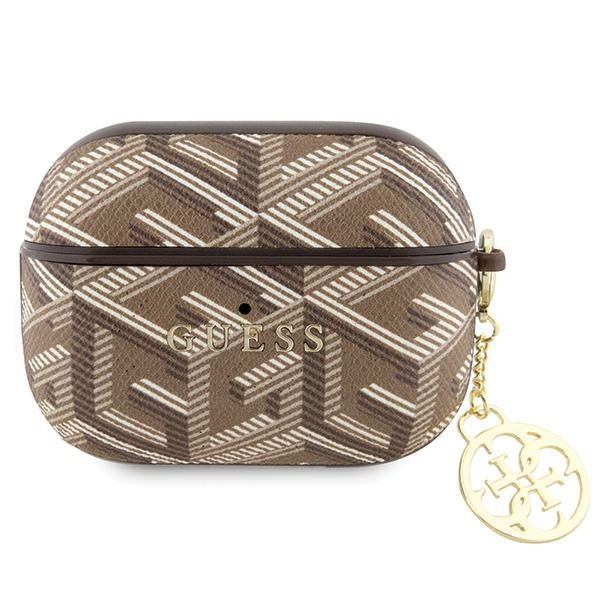 Guess AirPods Pro Case GCube Charm, Brown