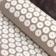 Acupressure Massage Mat + pillow (124 x 48 cm, Grey)