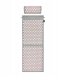 4Fizjo Acupressure Acupuncture Massage Mat Set with Pillow, 110x42 cm, Gray/Pink