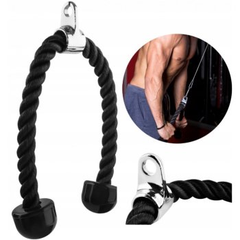 Nylon Triceps Rope Push Pull Down Cord for Upper Body Workout, 200 kg