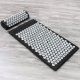 Acupressure Massage Mat + pillow (65x 40cm, Black)