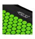 4Fizjo Acupressure mat acupuncture massage mat + Pillow 68 x 42cm, Black / Green