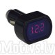 Car Battery Electric Cigarette Lighter Voltmeter Voltage Meter DC 12V