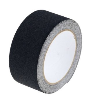 Anti-Slip Protective Abrasive Adhesive Tape 5cm x 5m, Black