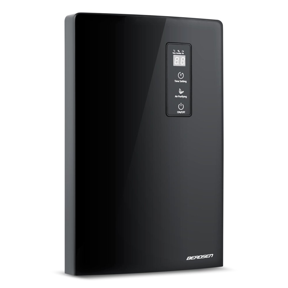 Air Dehumidifier, Purifier, Moisture Absorber, Black (Berdsen BR-20) (3)