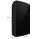 Air Dehumidifier Purifier Moisture Absorber, Black