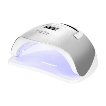 Glow UV/LED Manicure & Pedicure Lamp F2 SP 220 W, White (57 LED, Dual LED, Low Heat Mode)