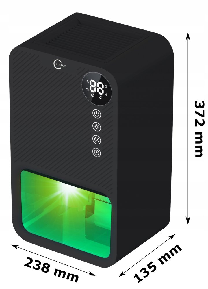 Dehumidifier Air Dryer Moisture Absorber with LED Display, 3.8L (3)