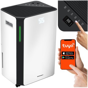 Berdsen BD-532 Compressor Dehumidifier 20L/24h with Wi-Fi and Humidistat, white