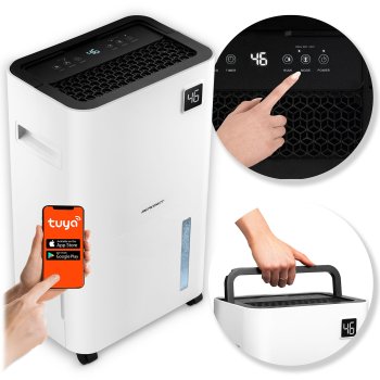 Berdsen BD-534 Compressor Dehumidifier 20L with Wi-Fi, white