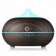 Carruzzo Electric Ultrasonic Air Humidifier Diffuser with Remote Control and Essential Oils for Aromatherapy, 500 ml