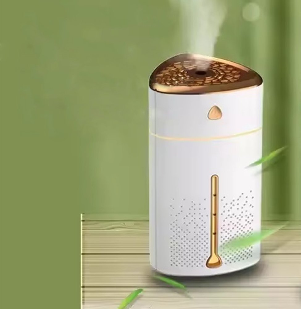 Electric Ultrasonic Air Humidifier / Diffuser / Aromatherapy 1000 ml, Beige (2)