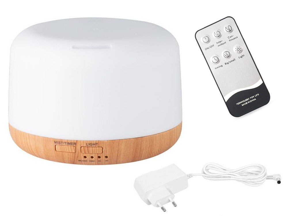 Electric Ultrasonic Air Humidifier / Aroma Diffuser with Remote Control, 300 ml (2)