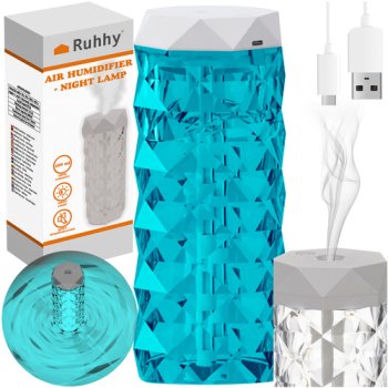 Air Humidifier with Rose LED Night Light Ruhhy 24625