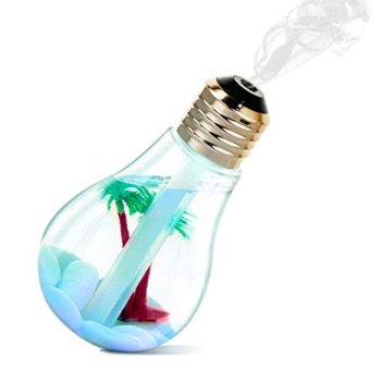 Ultrasonic Air Humidifier Electric Diffuser "BULB"