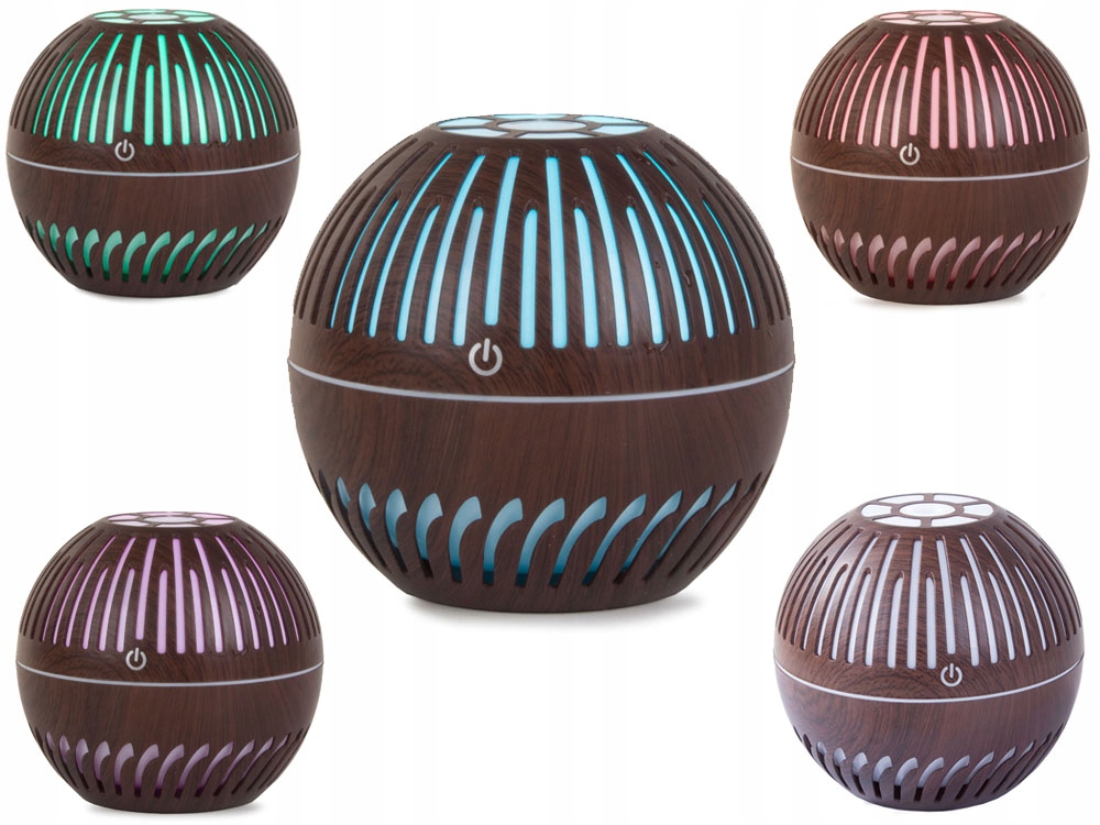 Electric Ultrasonic Air Humidifier / Diffuser / Aromatherapy 300 ml, Brown (0)