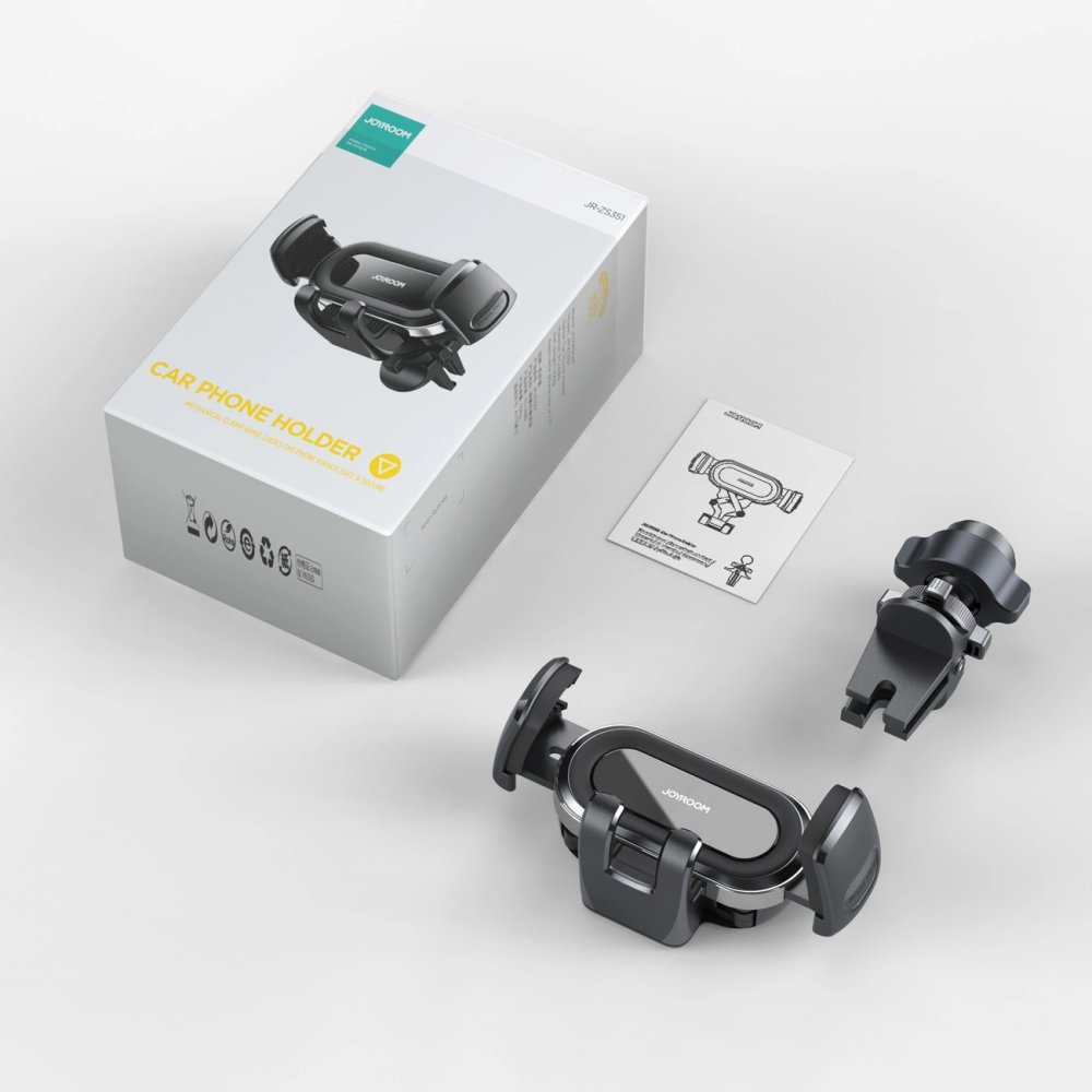 Joyroom JR-ZS351 Car Mount Air Vent Phone Bracket Holder, Black (0)
